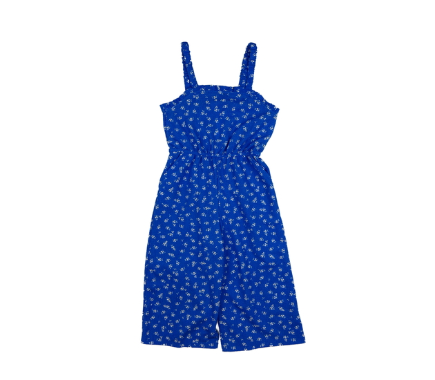 Modrý květinový overal Primark 