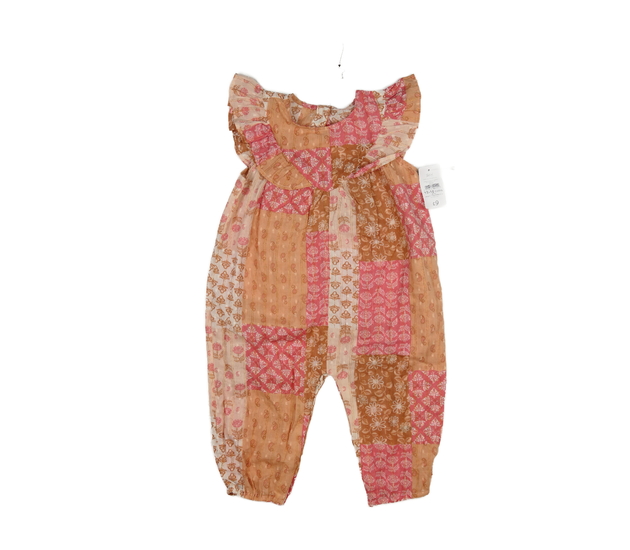 Nový růžovo-hnědý overal Nutmeg