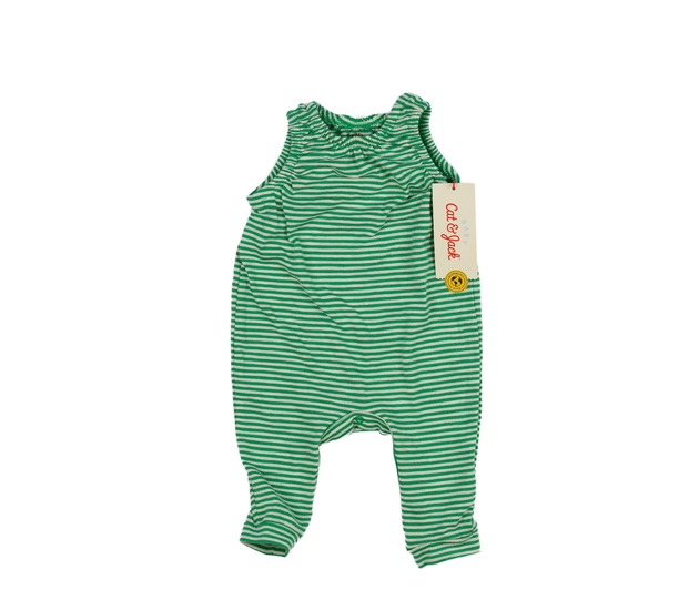 Nový pruhovaný overal 