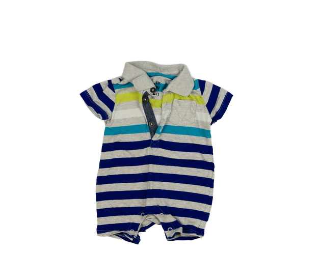 Pruhovaný overal s límečkem F&F