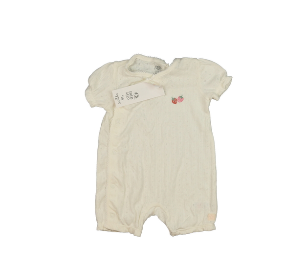 Nový krémový madeirový overal F&F