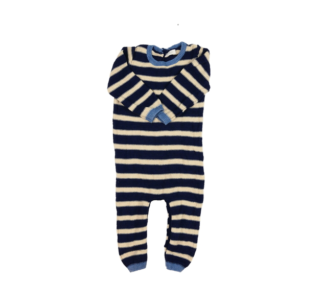 Pruhovaný pletený overal Next