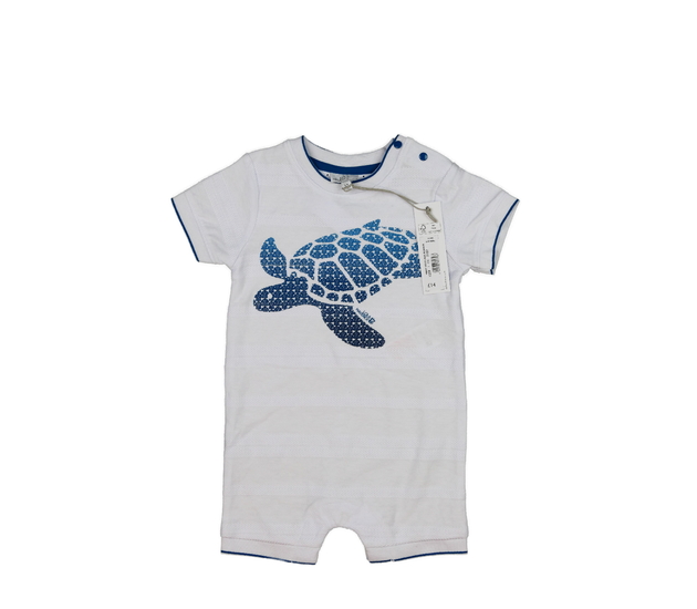 Nový bílý overal se želvou 