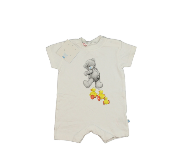 Nový bílý overal s medvědem Next