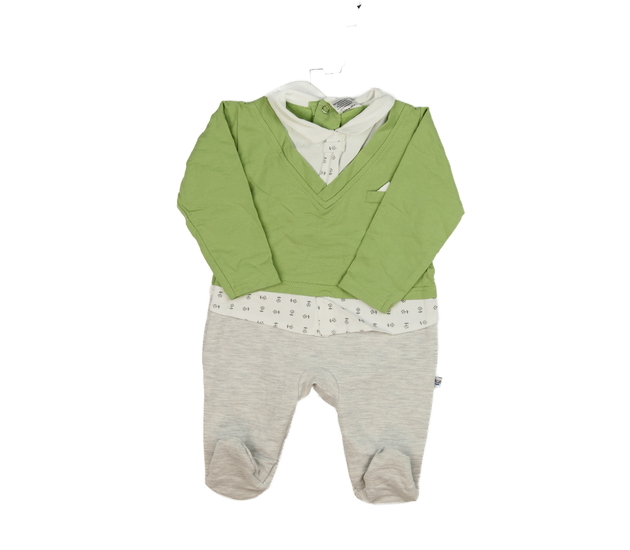 Vícebarevný vzorovaný overal s límečkem 