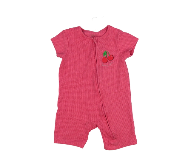 Růžový overal s třešněmi Primark 