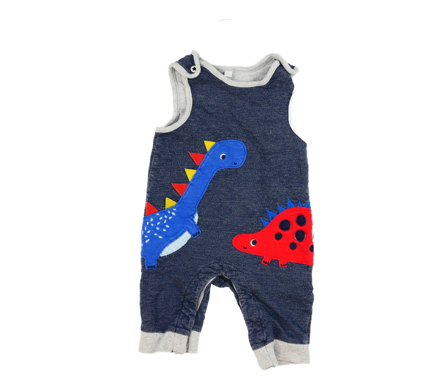 Tmavý overal s dinosaurem Bluezoo