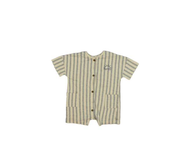 Pruhovaný letní overal Next