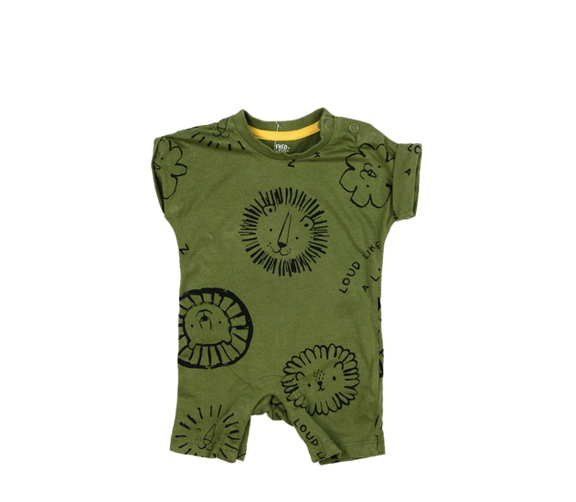 Zelený overal se lvy F&F