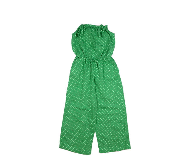 Zelený letní overal s kolečky Nutmeg 