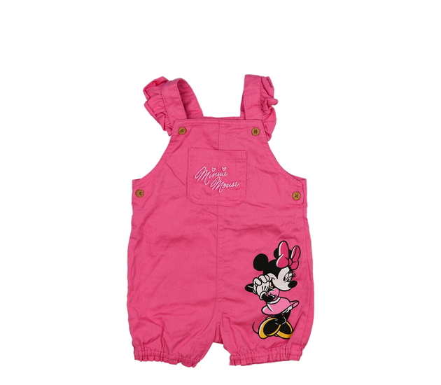 Růžový riflový overal Minnie Disney Primark 