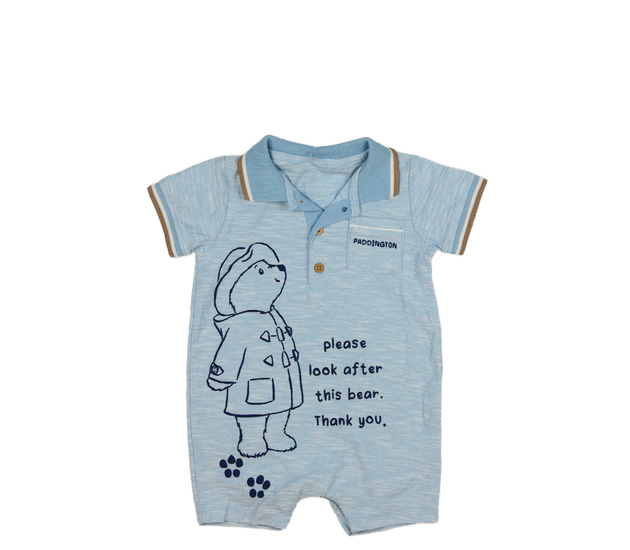 Modrý melírovaný overal Paddington George