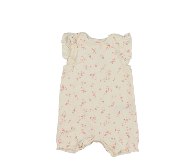 Krémový overal s květinami Next