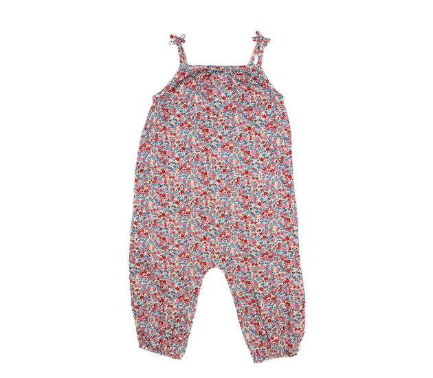 Krémový květinový overal M&S