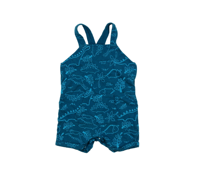 Tmavě modrý overal s dinosaury 
