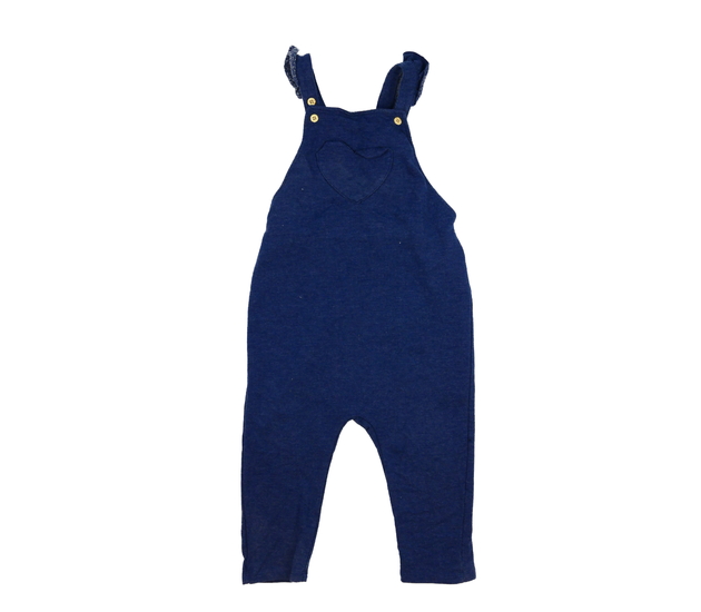 Tmavě modrý teplejší overal H&M