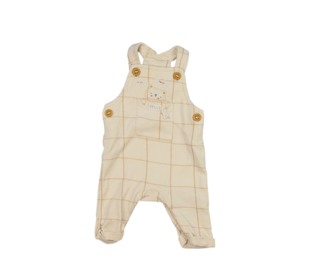 Hnědý overal se zvířátkem Mothercare