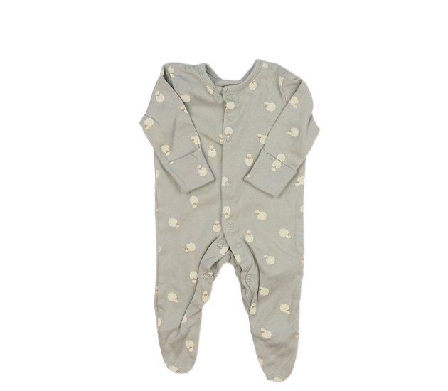 Šedý overal s ovečkami Primark 