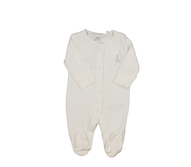 Bílý overal se žirafou Next