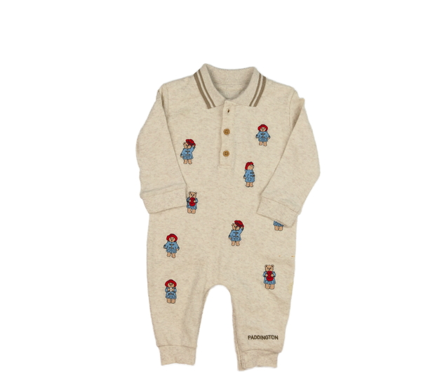 Hnědý overal Paddington s límečkem George