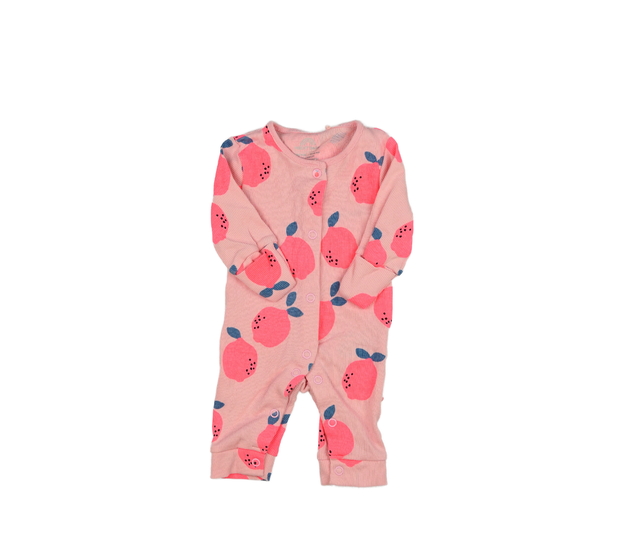 Růžový overal s ovocem Next