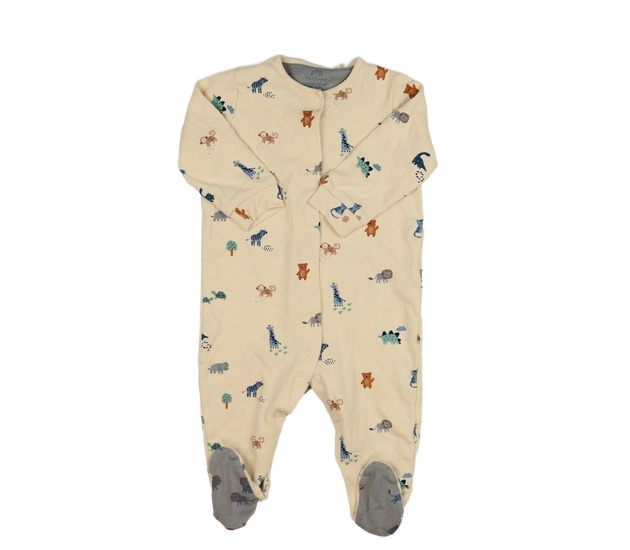 Žlutý overal se zvířátky Next