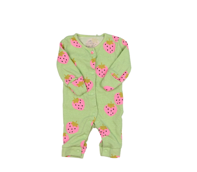 Zelený overal s jahodami Next