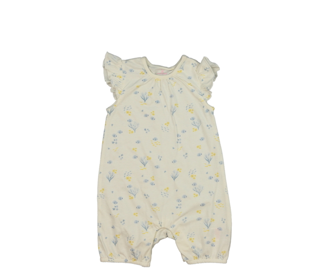 Krémový overal s rybičkami Mothercare