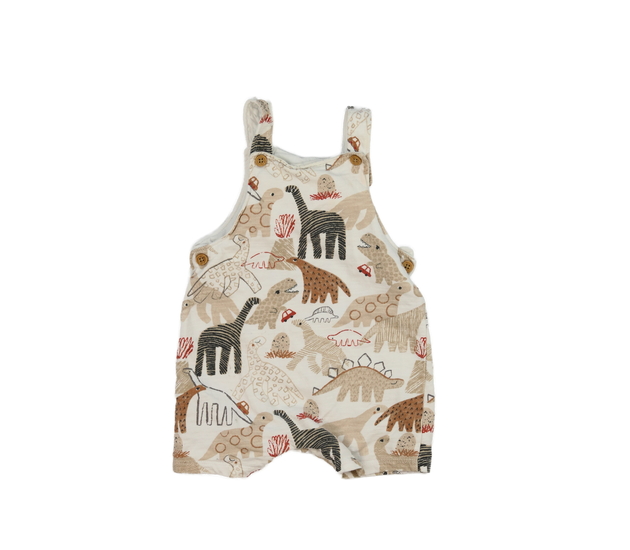 Krémový letní overal s dinosaury George