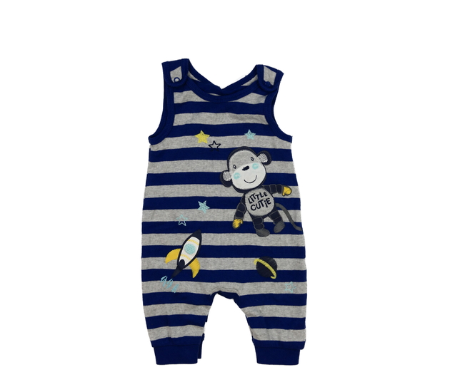 Modro-šedý overal s opičkou George