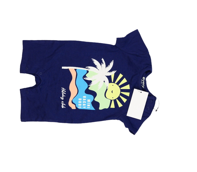 Nový tmavě modrý overal 