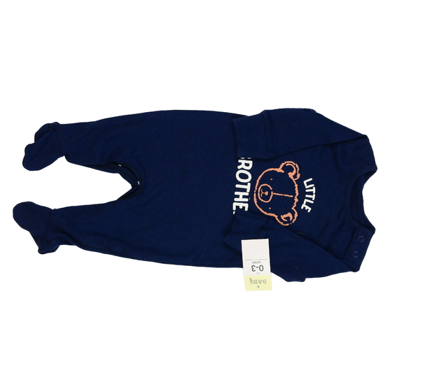 Nový tmavě modrý overal s medvědem 