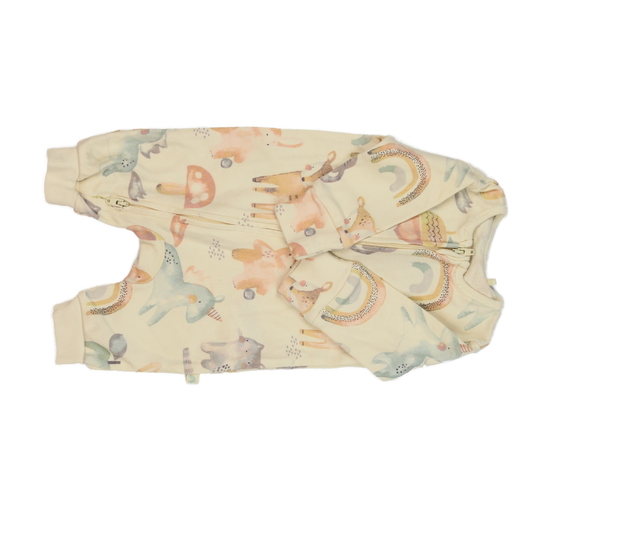 Krémový overal se zvířátky Next