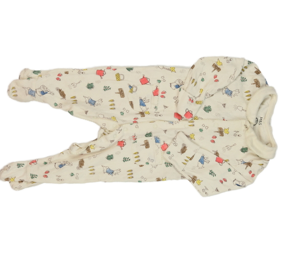 Krémový madeirový overal Králíček Petr M&S