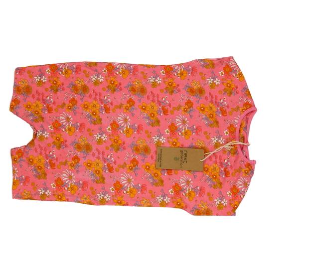 Nový červený květinový overal Next