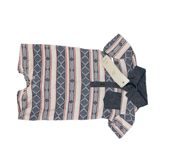 Nový vzorovaný overal s límečkem F&F