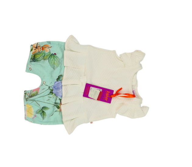 Nový zeleno-krémový overal Baker