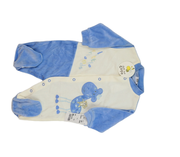 Nový modro-bílý teplejší overal 