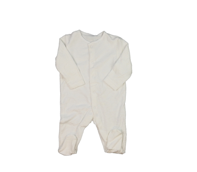 Bílý overal s mráčky Primark 