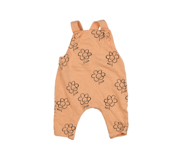Oranžový overal s květinami George