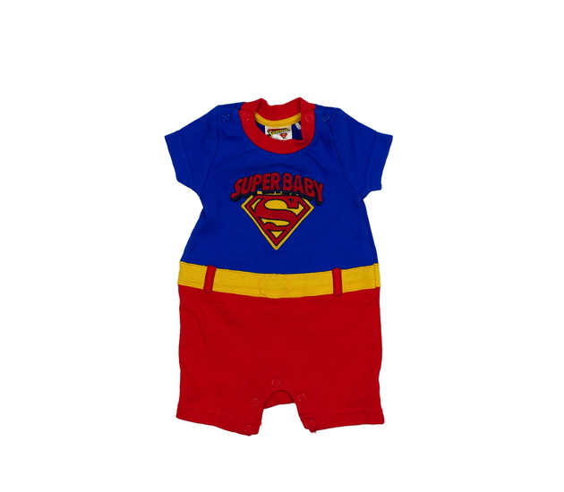 Modro-červený overal SuperBaby Tu 