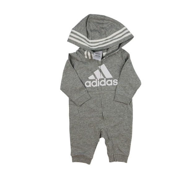 Šedý teplákový overal 