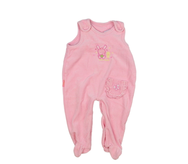 Růžový overal se zajíčkem 
