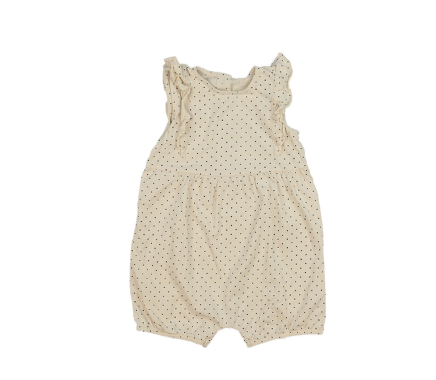 Krémový overal s volánky George