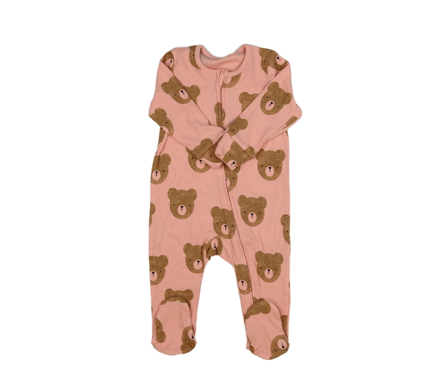 Růžový overal s medvědy George