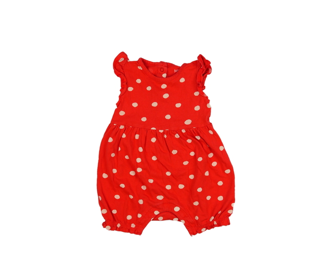 Červený overal s kolečky M&S