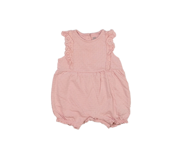 Růžový overal s volánky F&F