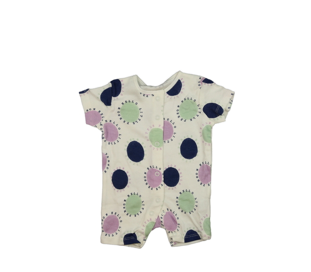 Krémový overal s kolečky George