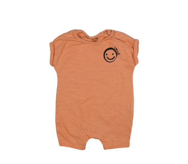 Oranžový melírovaný overal Next