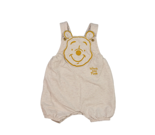 Hnědý melírovaný overal Medvídek Pú Disney Primark